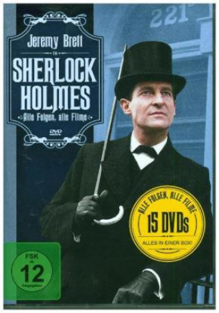 Sherlock Holmes - Alle Folgen, alle Filme, 15 DVD
