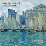 National Gallery - Impressionists - mini wall calendar 2019
