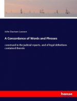 A Concordance of Words and Phrases