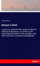 Balaam's Wish