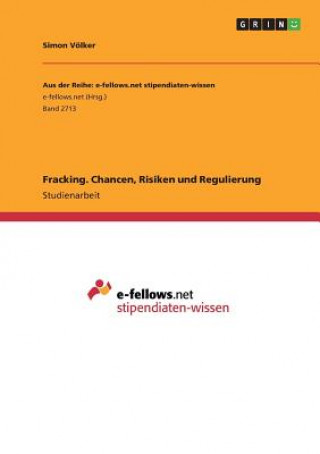 Fracking. Chancen, Risiken und Regulierung