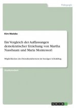 Ein Vergleich der Auffassungen demokratischer Erziehung von Martha Nussbaum und Maria Montessori