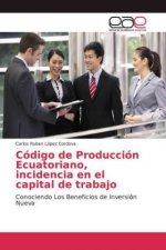 Codigo de Produccion Ecuatoriano, incidencia en el capital de trabajo