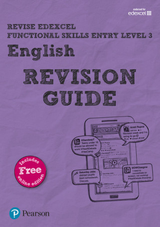 Pearson REVISE Edexcel Functional Skills English Entry Level 3 Revision Guide