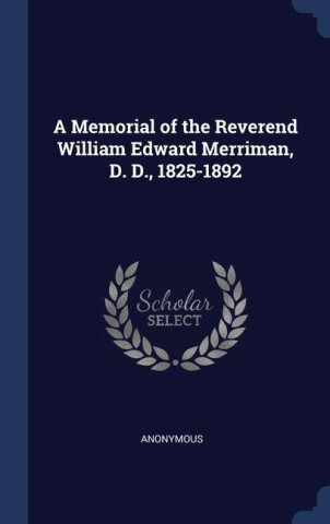 A MEMORIAL OF THE REVEREND WILLIAM EDWAR