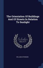 THE ORIENTATION OF BUILDINGS AND OF STRE
