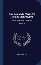 THE COMPLETE WORKS OF THOMAS MANTON, D.D
