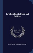 LAW RELATING TO PRESS AND SEDITION