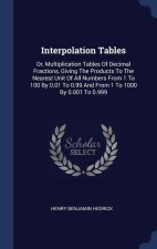 INTERPOLATION TABLES: OR, MULTIPLICATION