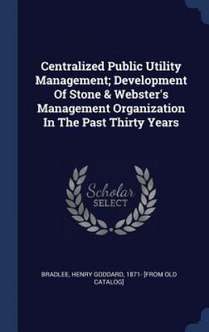 CENTRALIZED PUBLIC UTILITY MANAGEMENT; D