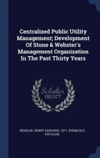 CENTRALIZED PUBLIC UTILITY MANAGEMENT; D
