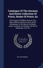 CATALOGUE OF THE GENUINE AND ENTIRE COLL