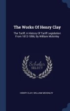 THE WORKS OF HENRY CLAY: THE TARIFF, A H