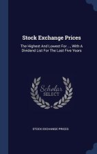 STOCK EXCHANGE PRICES: THE HIGHEST AND L