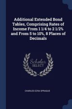 ADDITIONAL EXTENDED BOND TABLES, COMPRIS