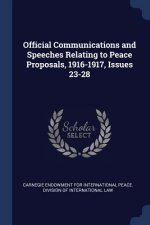 OFFICIAL COMMUNICATIONS AND SPEECHES REL
