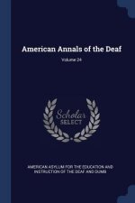 AMERICAN ANNALS OF THE DEAF; VOLUME 24