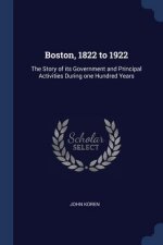 BOSTON, 1822 TO 1922: THE STORY OF ITS G