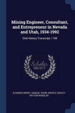 MINING ENGINEER, CONSULTANT, AND ENTREPR