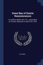 SOME BAY OF QUINTE REMINISCENCES: AN ADD