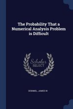 THE PROBABILITY THAT A NUMERICAL ANALYSI