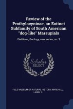 REVIEW OF THE PROTHYLACYNINAE, AN EXTINC