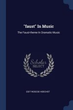 FAUST  IN MUSIC: THE FAUST-THEME IN DRA