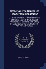SECRETION THE SOURCE OF PLEASURABLE SENS