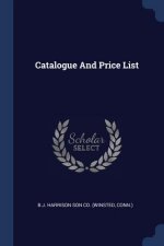 CATALOGUE AND PRICE LIST