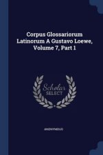 Corpus Glossariorum Latinorum a Gustavo Loewe, Volume 7, Part 1