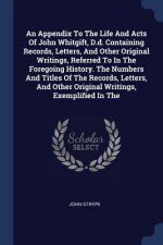 AN APPENDIX TO THE LIFE AND ACTS OF JOHN