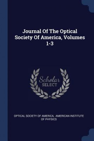 JOURNAL OF THE OPTICAL SOCIETY OF AMERIC