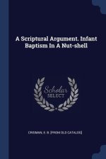 A SCRIPTURAL ARGUMENT. INFANT BAPTISM IN