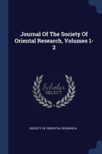 JOURNAL OF THE SOCIETY OF ORIENTAL RESEA