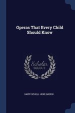 OPERAS THAT EVERY CHILD SHOULD KNOW
