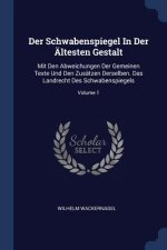 DER SCHWABENSPIEGEL IN DER  LTESTEN GEST