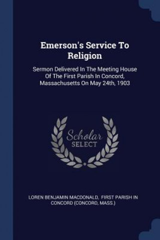 Emerson's Service to Religion
