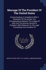 Message of the President of the United States