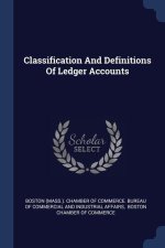 CLASSIFICATION AND DEFINITIONS OF LEDGER
