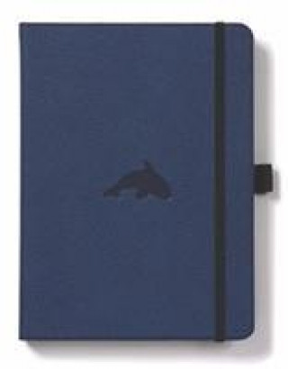 Dingbats A5+ Wildlife Blue Whale Notebook - Lined
