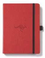 Dingbats A5+ Wildlife Red Kangaroo Notebook - Graph