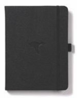 Dingbats A5+ Wildlife Black Duck Notebook - Dotted