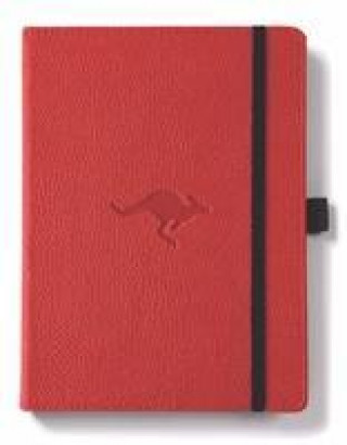 Dingbats A5+ Wildlife Red Kangaroo Notebook - Dotted (Brožovaná)