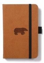 Dingbats A6 Pocket Wildlife Brown Bear Notebook - Dotted