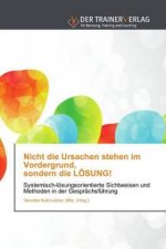 Nicht die Ursachen stehen im Vordergrund, sondern die LÖSUNG!