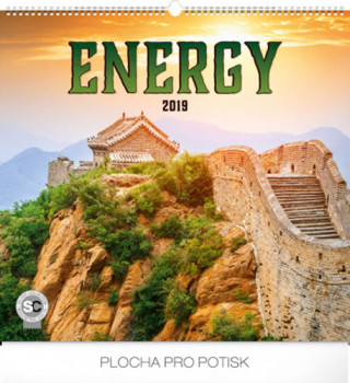 Energie 2019, 48 x 46- nástěnný kalendář 2019