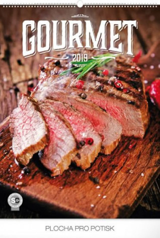 Gourmet 2019, 48 x 64- nástěnný kalendář 2019