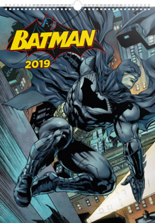 Nástěnný kalendář Batman Plakáty 2019