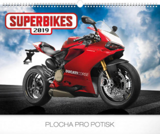 Superbikes 2019, 48 x- nástěnný kalendář 2019