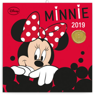 Poznámkový kalendář Minnie 2019